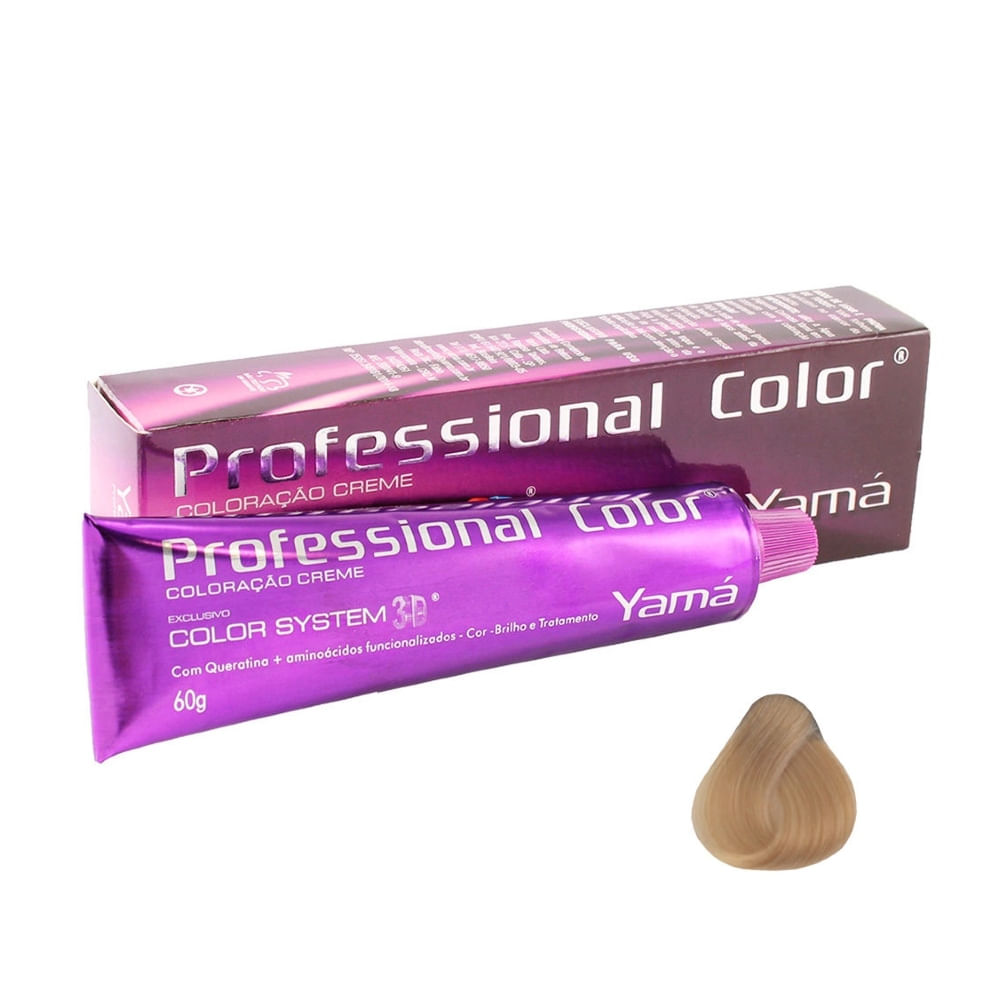 Coloração creme yamá professional color system 3d 9.0