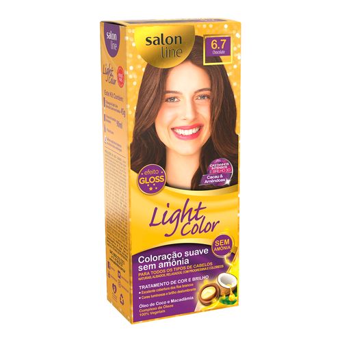 Tonalizante Salon Line Color Light 6.7 Chocolate