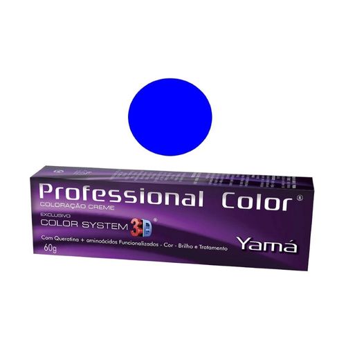 Coloração Creme Yamá Professional Color 3D System Blue