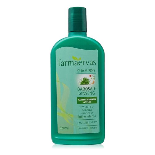 Shampoo Farmaervas Camomila e Amêndoas 320ml